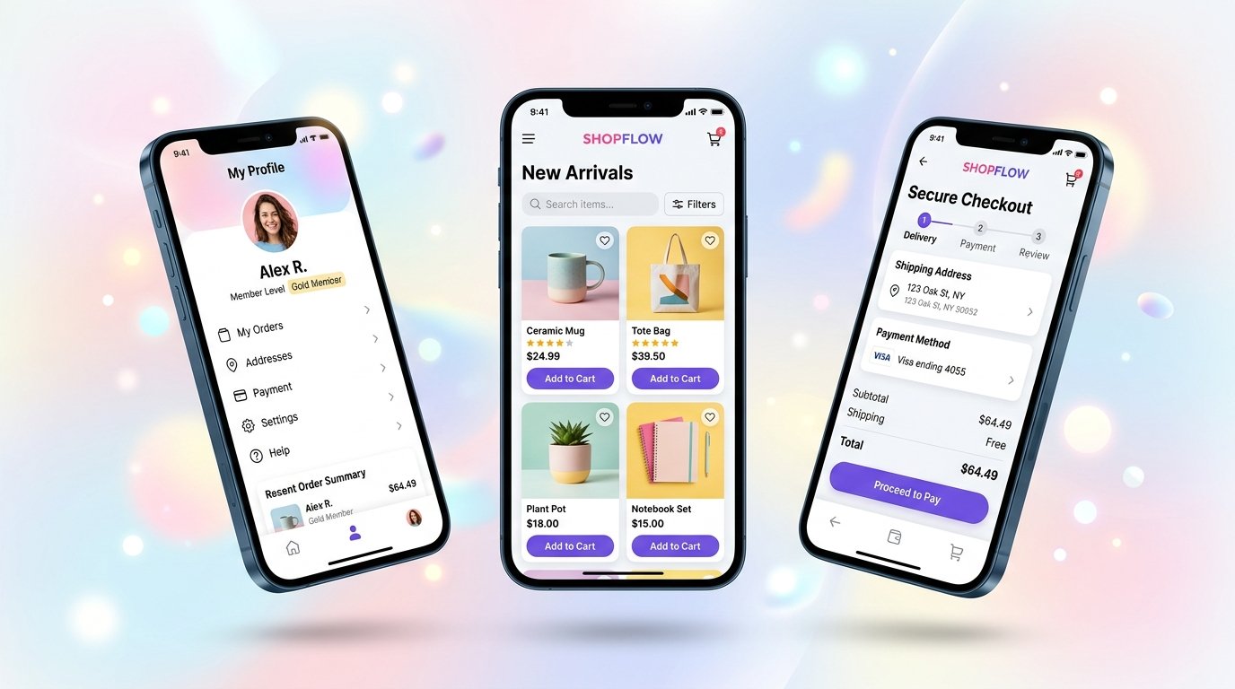 E-Commerce Mobile App Showcase